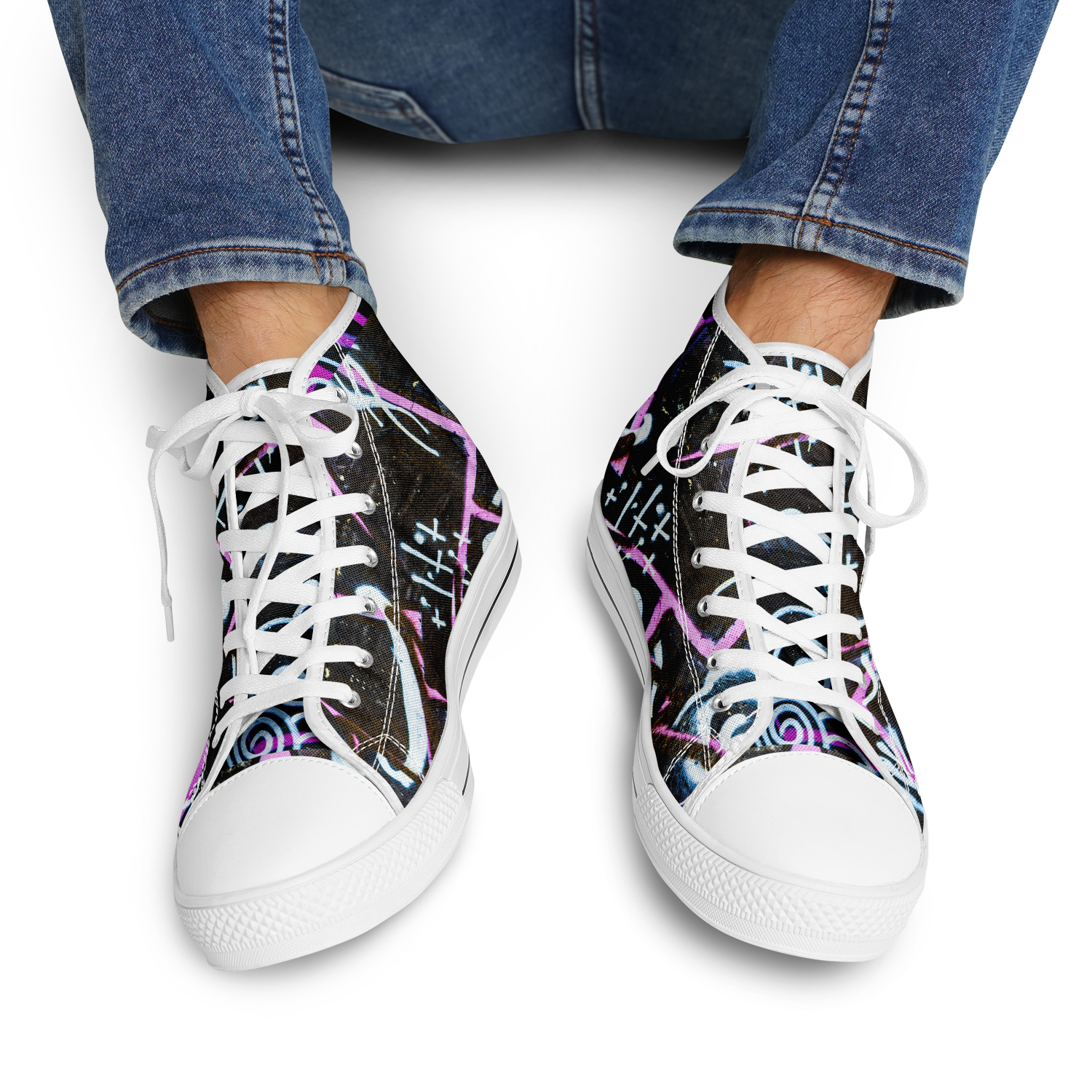 HIGH TOP | glow graffiti