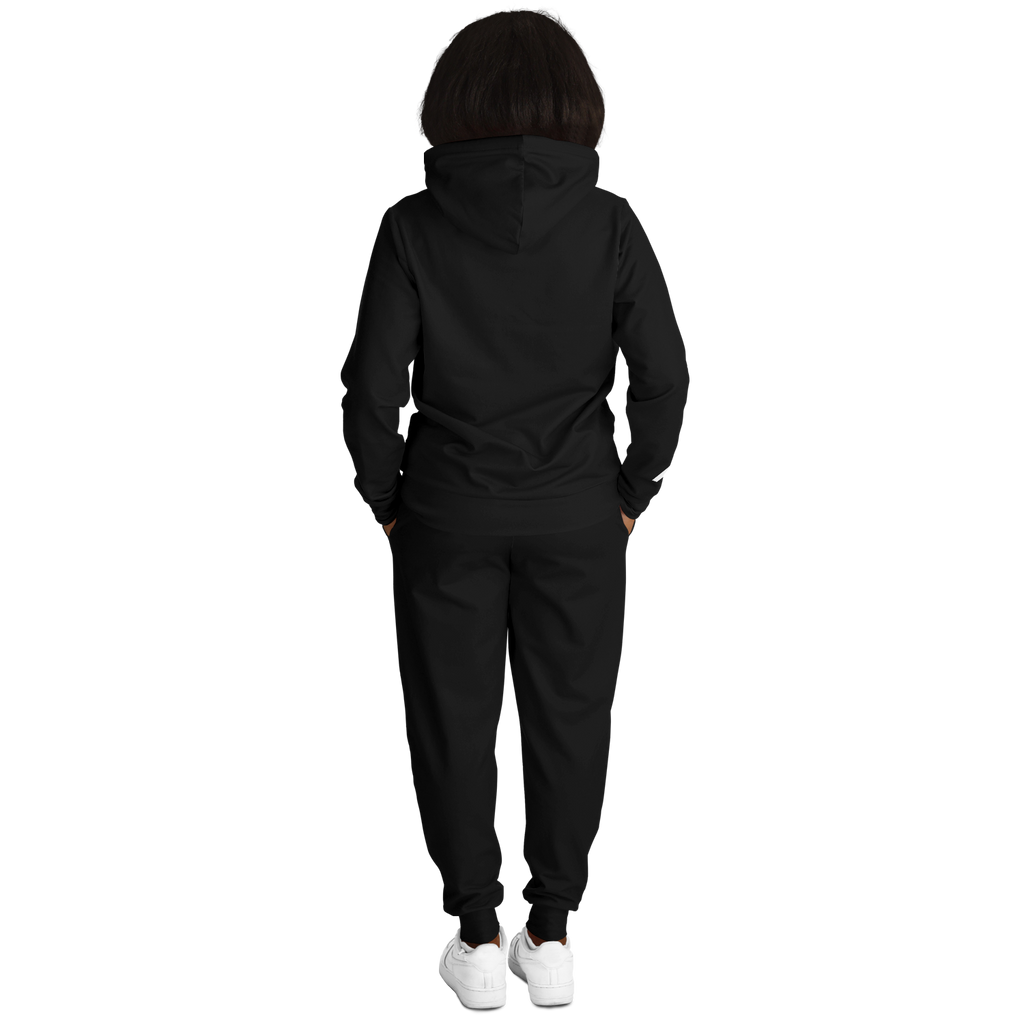 WOMEN'S MOMENTUM DUO | hoodie & jogger | black - Arcadia Apparel