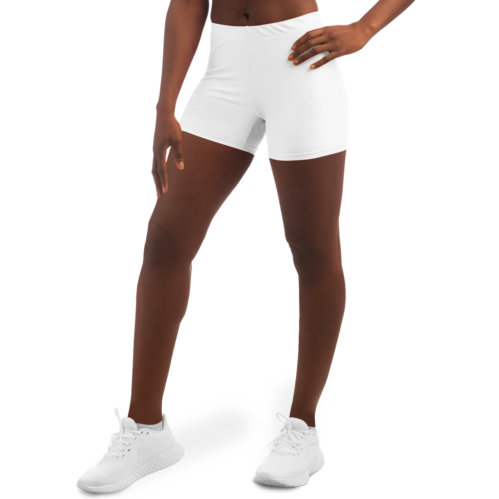 WOMEN'S CONTINUUM COMPRESSION SHORTS | white