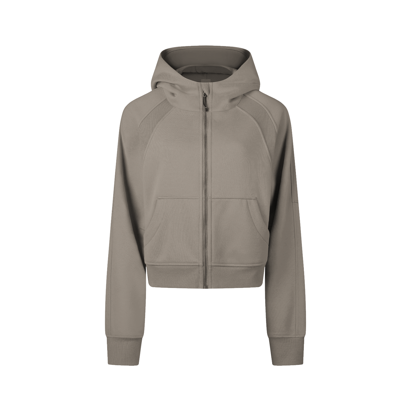 WOMEN'S ZIP-THROUGH HOODIE | cropped - Arcadia Apparel