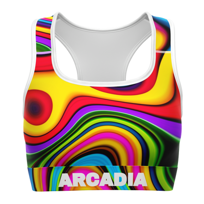 Lavalicious Longline Sports Bra - Arcadia Apparel