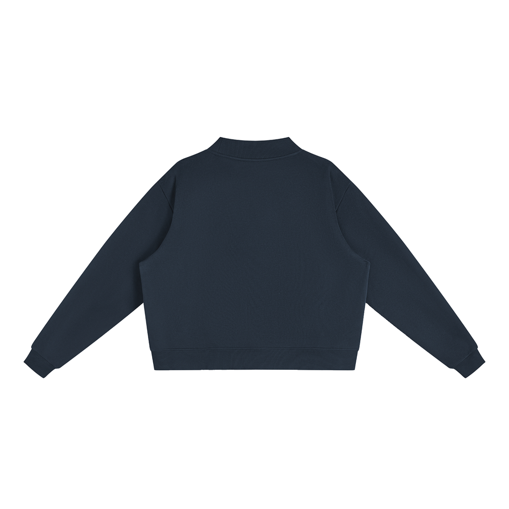 all,arcaprl,womens,womans,women,woman,W,essential,fleece,mock,neck,crew,sweatshirt,upper,body,upperbody