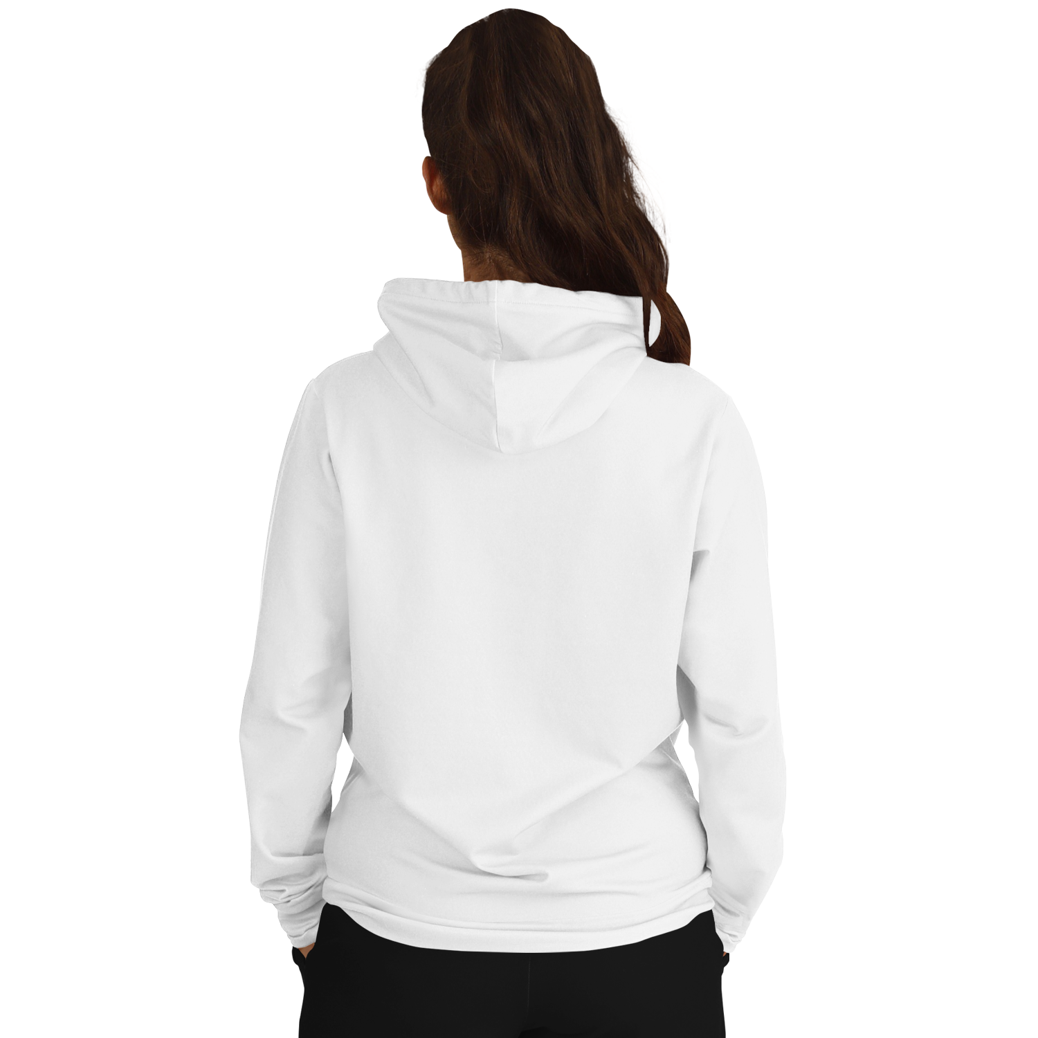 WOMEN'S SUMMIT HOODIE | white