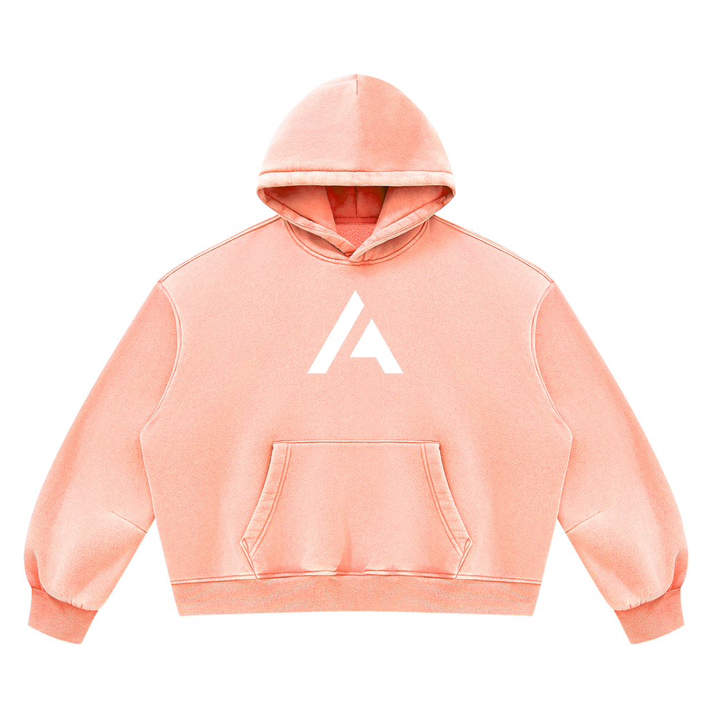 all,arcaprl,ut0306,one,size,onesize,upper,body,upperbody,vintage,wash,boxy,fleece,hoodie,white,logo,whitelogo