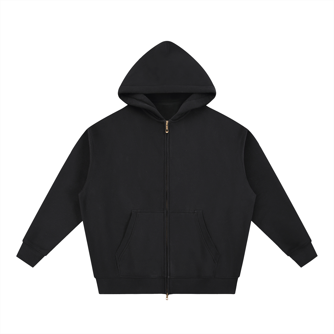 all,arcaprl,rq0023,one,size,essential,oversized,fleece,fleeced,boxy,zip,up,hoodie,upper,body