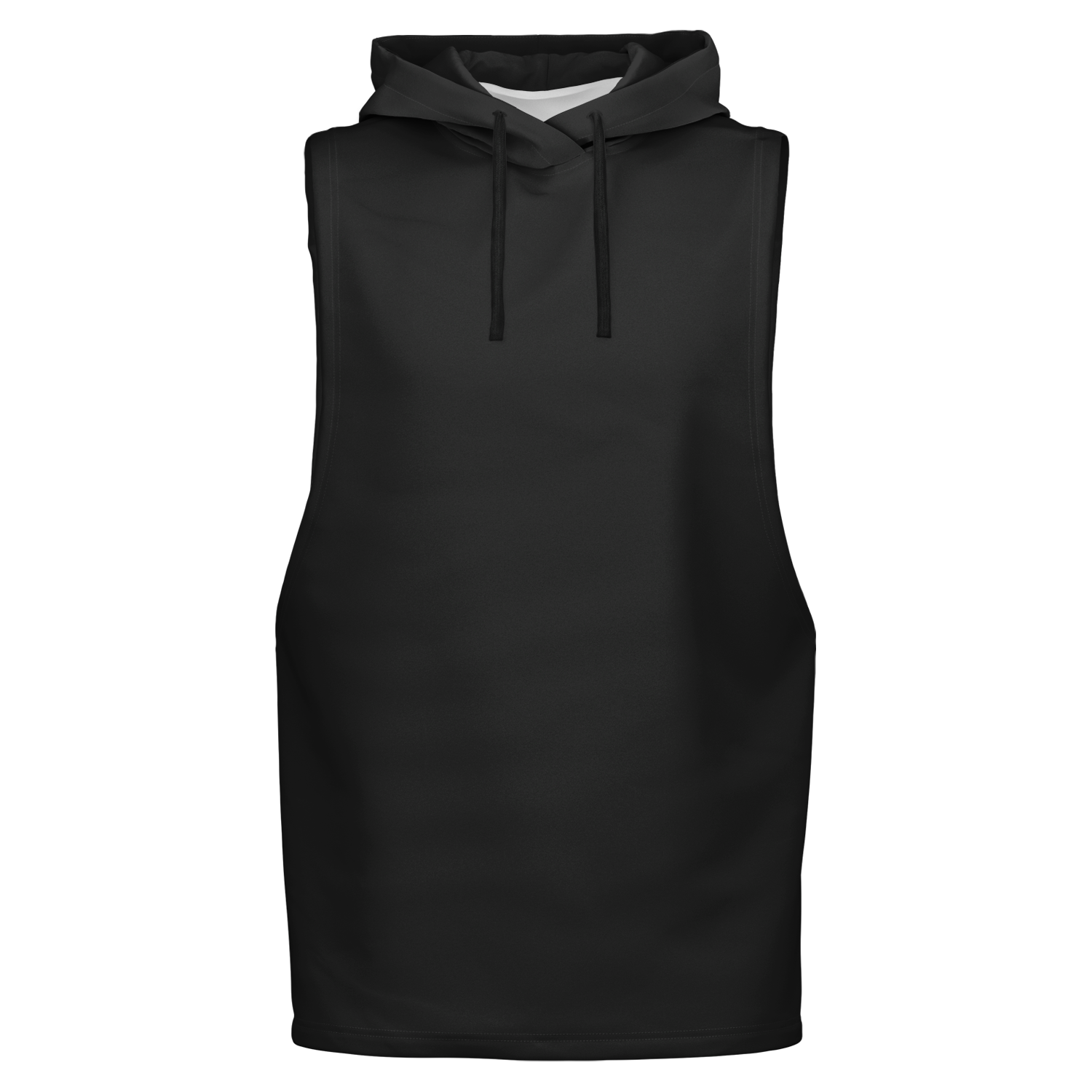 MEN'S SLEEVELESS SUMMIT HOODIE | black