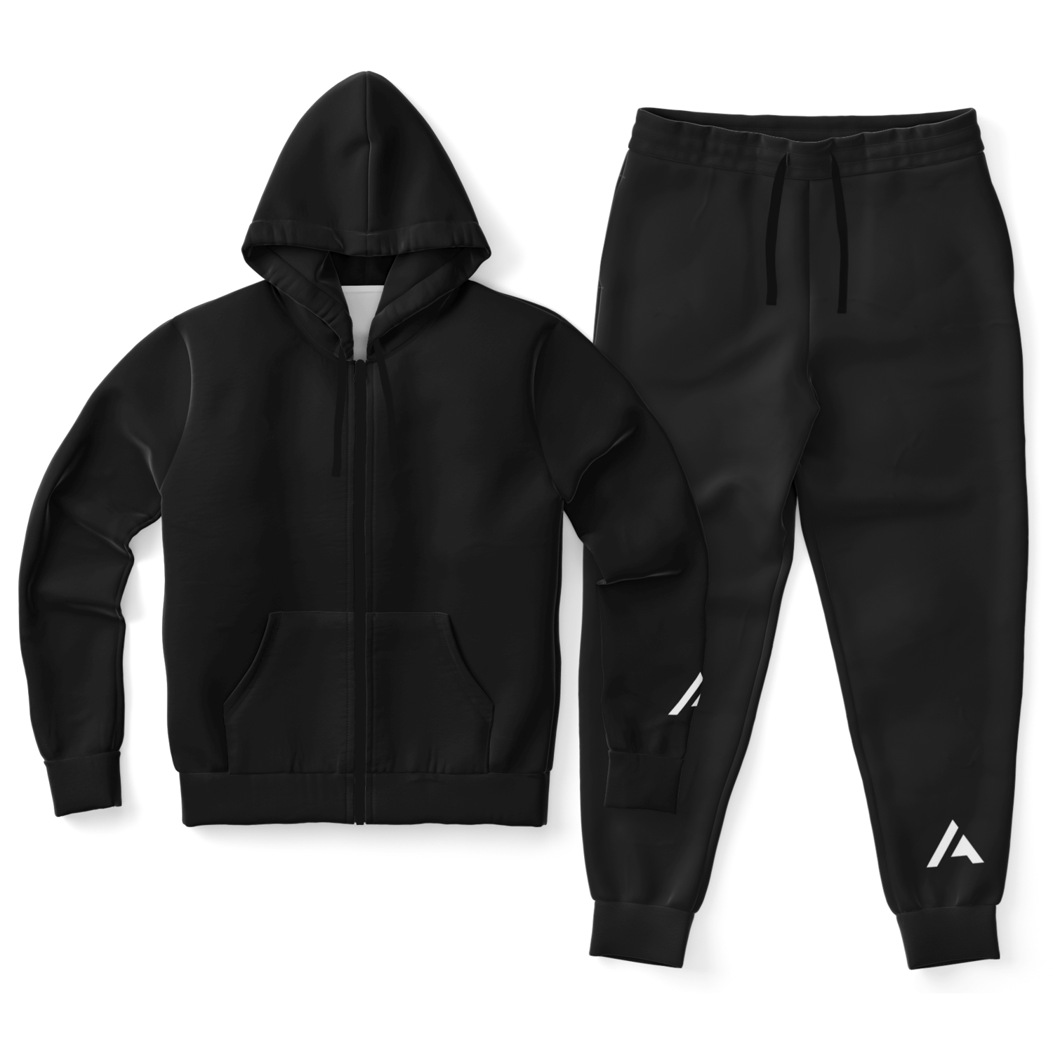 WOMEN'S ZIPT DUO | ziphoodie & jogger | black