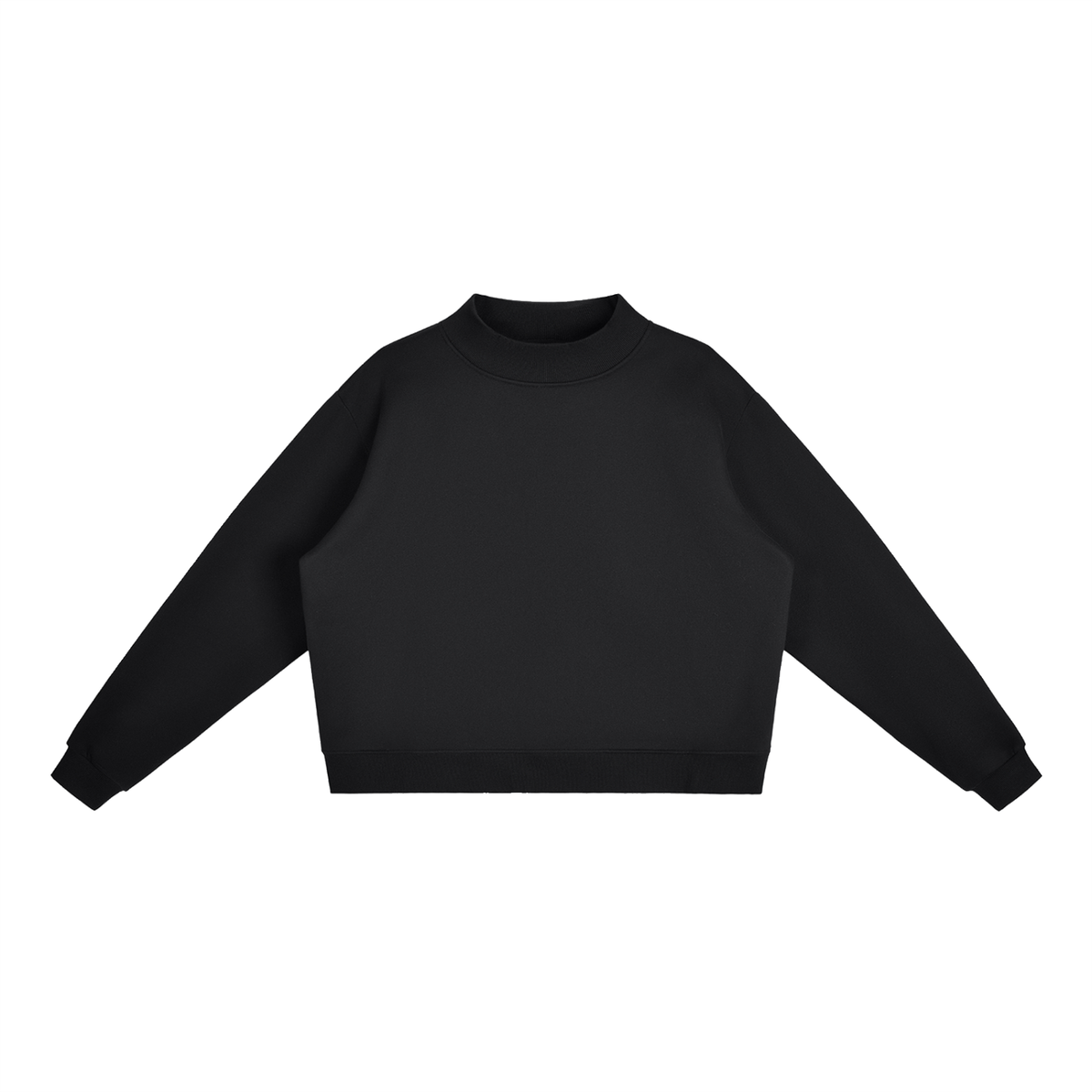 all,arcaprl,womens,womans,women,woman,W,essential,fleece,mock,neck,crew,sweatshirt,upper,body,upperbody