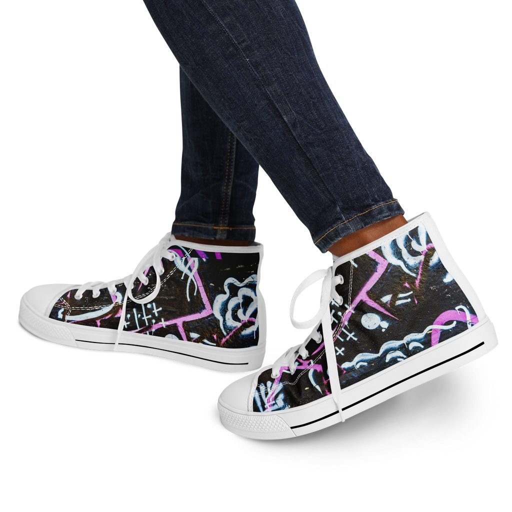 HIGH TOP | glow graffiti