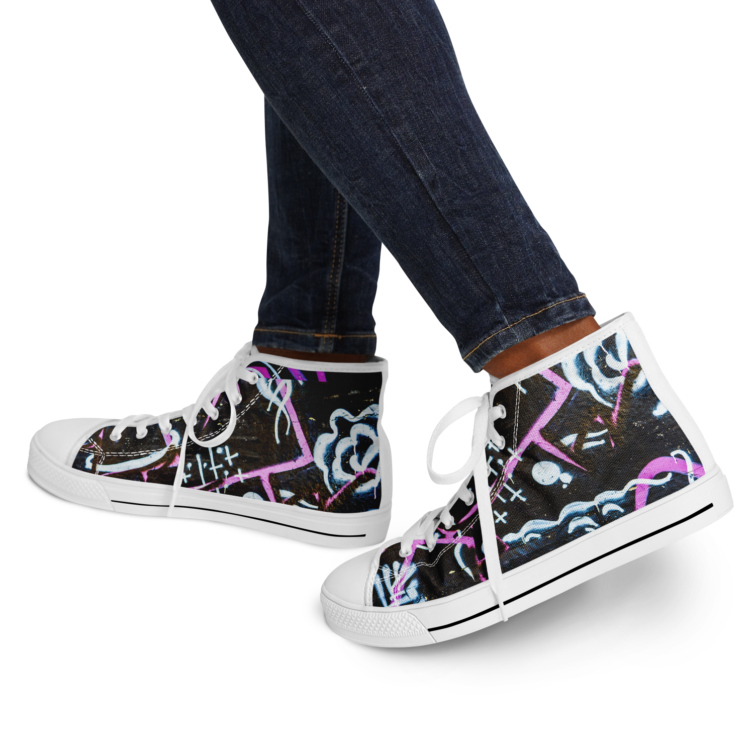 HIGH TOP | glow graffiti