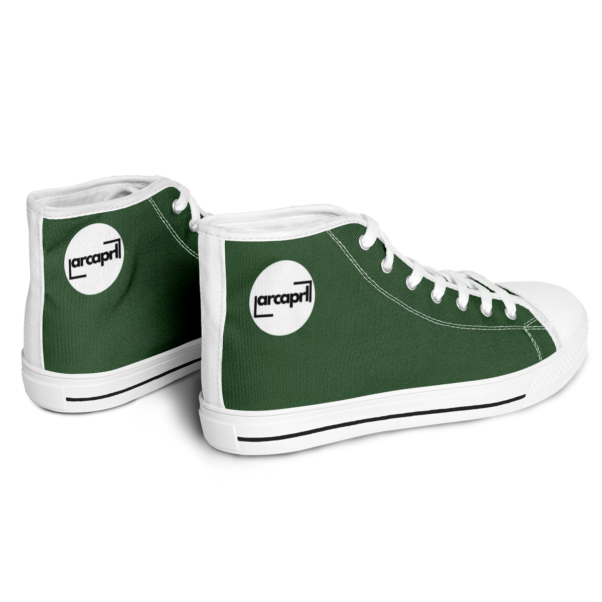 MEN'S PINNACLE HIGH TOP SNEAKERS | forest green