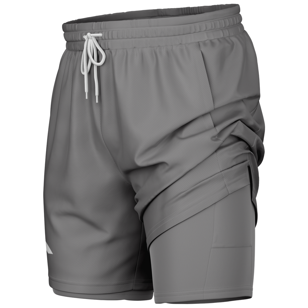 MEN'S SLIPSTREAM DUALS | athletic grey - Arcadia Apparel