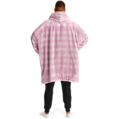 Cotton Candy Plaid Reversible Rest-Day Hoodie - Arcadia Apparel