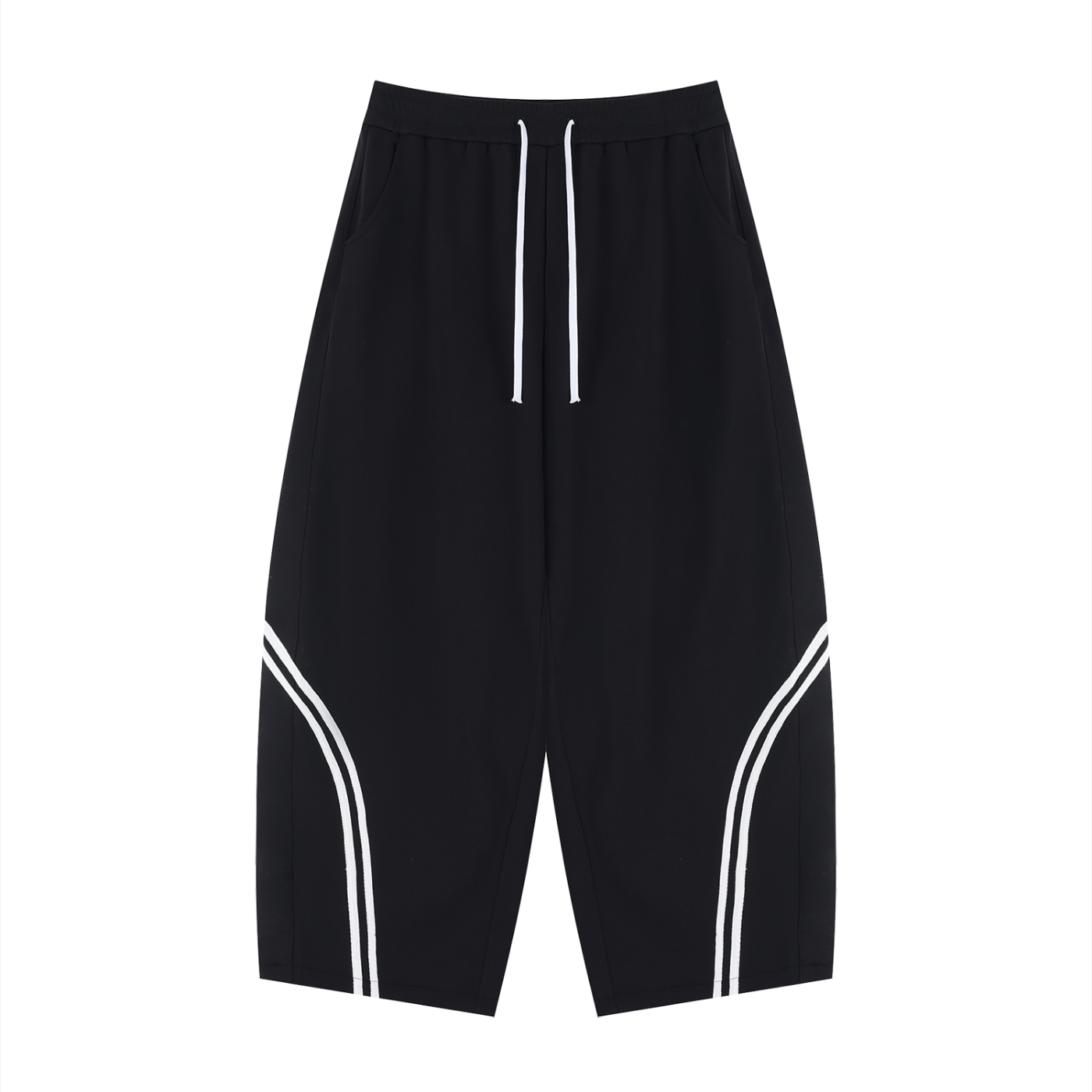 all,arcaprl,one-size,wide leg,piping,sweatpants,80-20,cotton,lower body,arcadia apparel
