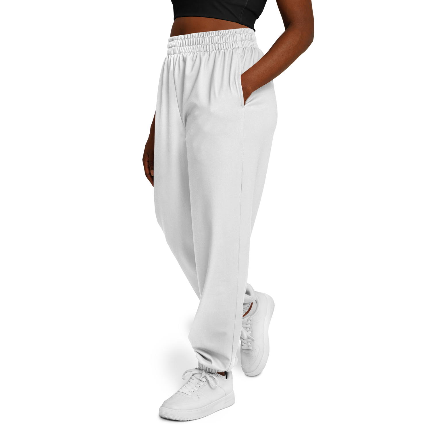 WOMEN'S SWAYLINE FASHION SWEATPANTS | white