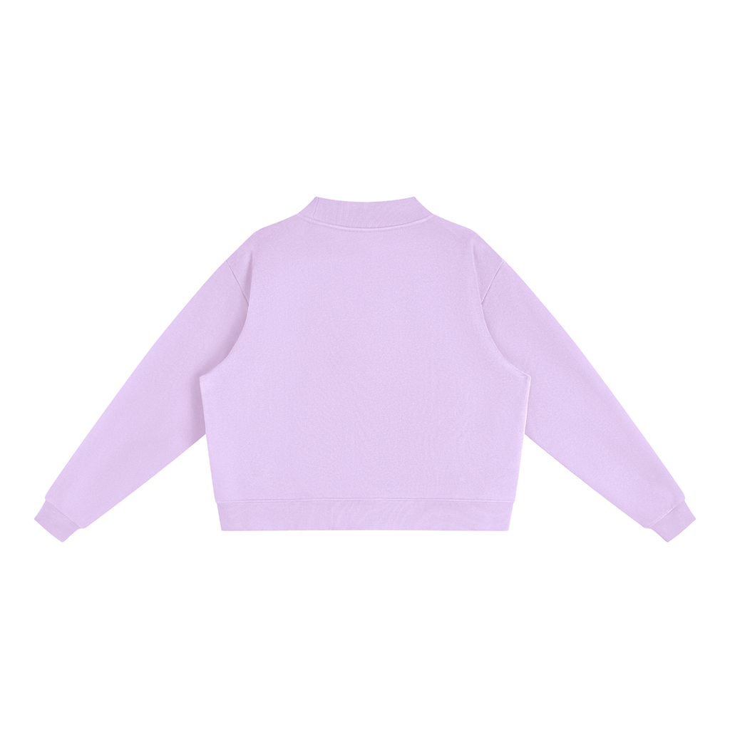 all,arcaprl,womens,womans,women,woman,W,essential,fleece,mock,neck,crew,sweatshirt,upper,body,upperbody