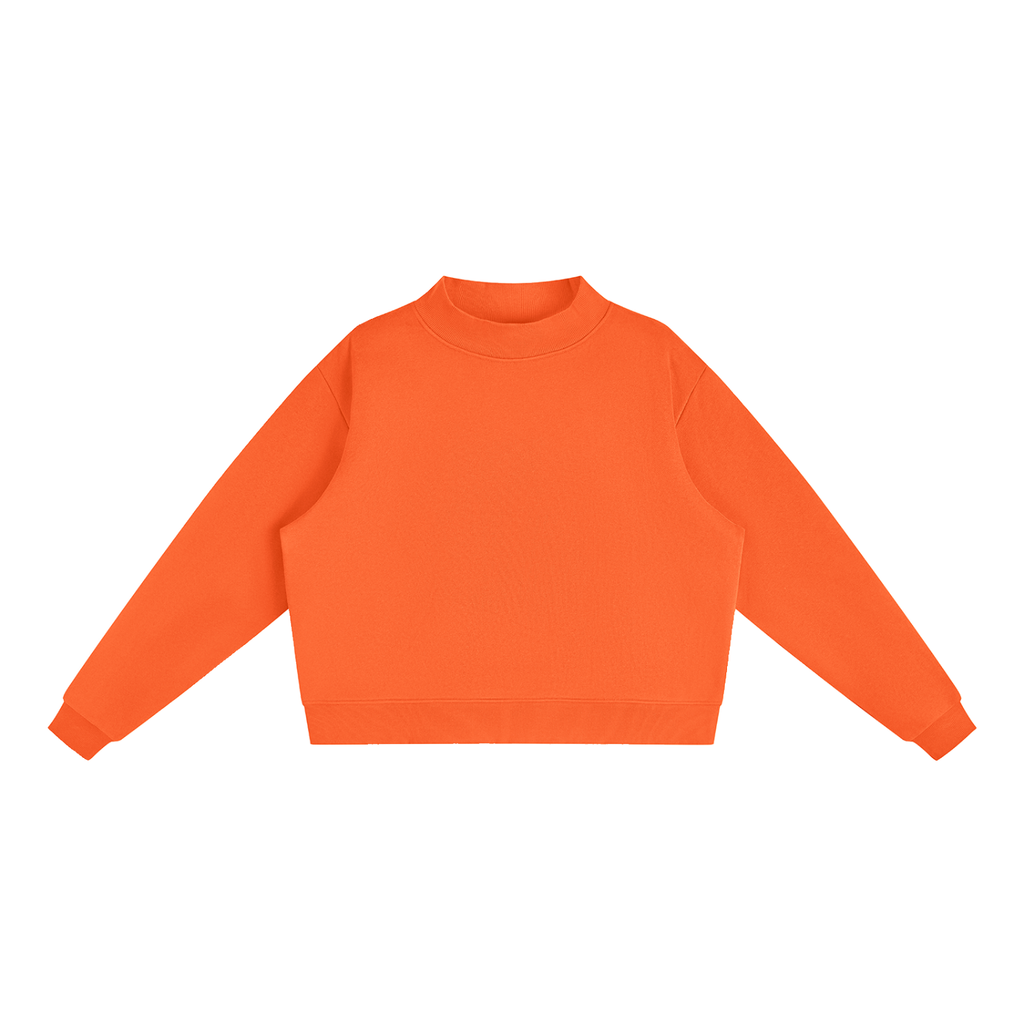 all,arcaprl,womens,womans,women,woman,W,essential,fleece,mock,neck,crew,sweatshirt,upper,body,upperbody