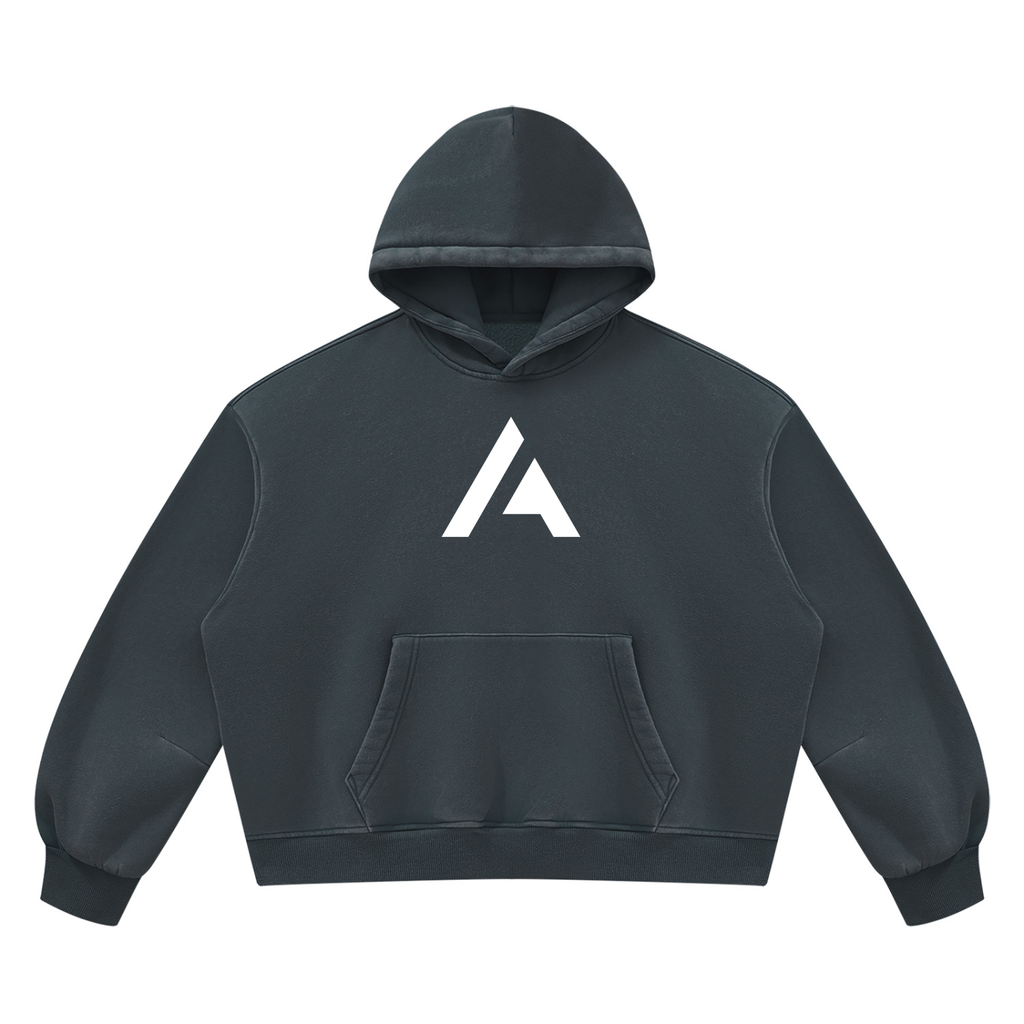 all,arcaprl,ut0306,one,size,onesize,upper,body,upperbody,vintage,wash,boxy,fleece,hoodie,white,logo,whitelogo