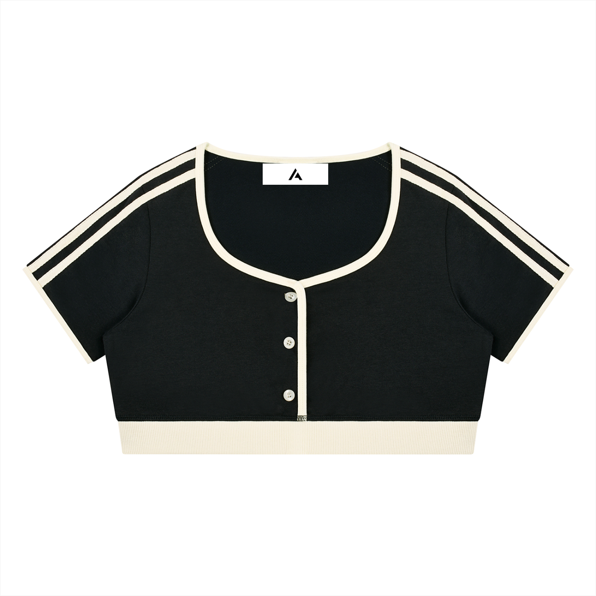 all,arcaprl,womens,women,upperbody,upper,body,ringer,crop,tshirt