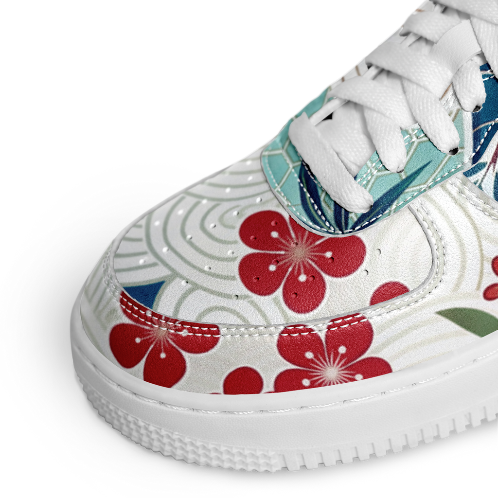 WOMEN'S MOMENTUM LOW-CUT SNEAKERS | reddish florals