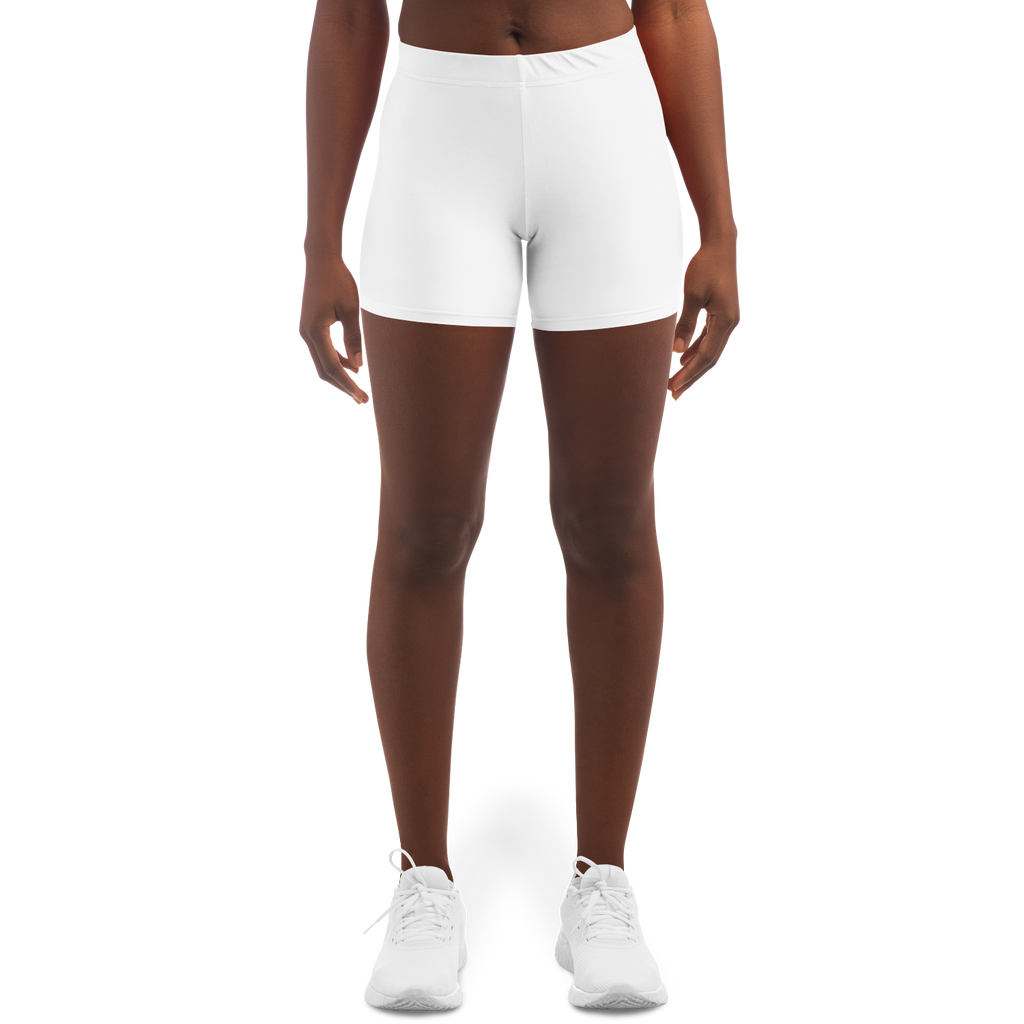 WOMEN'S CONTINUUM COMPRESSION SHORTS | white