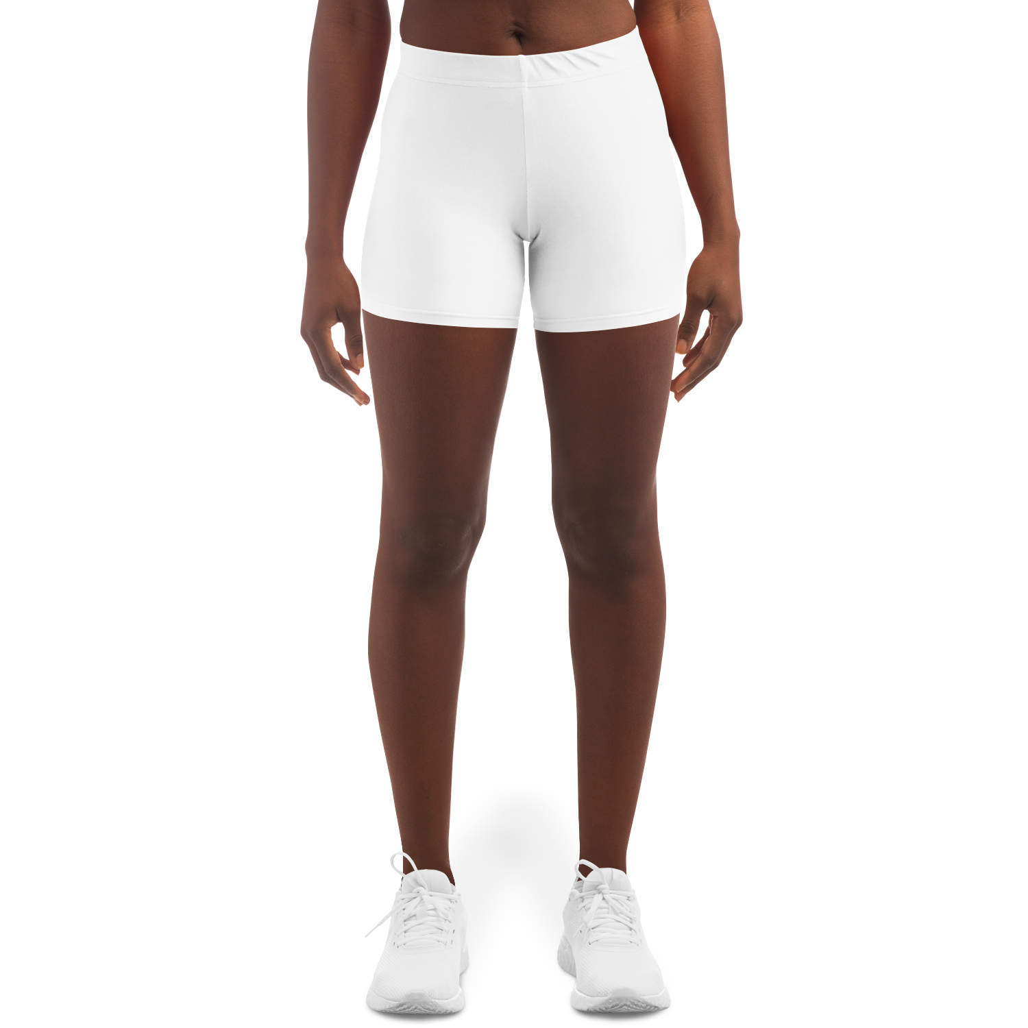 WOMEN'S CONTINUUM COMPRESSION SHORTS | white