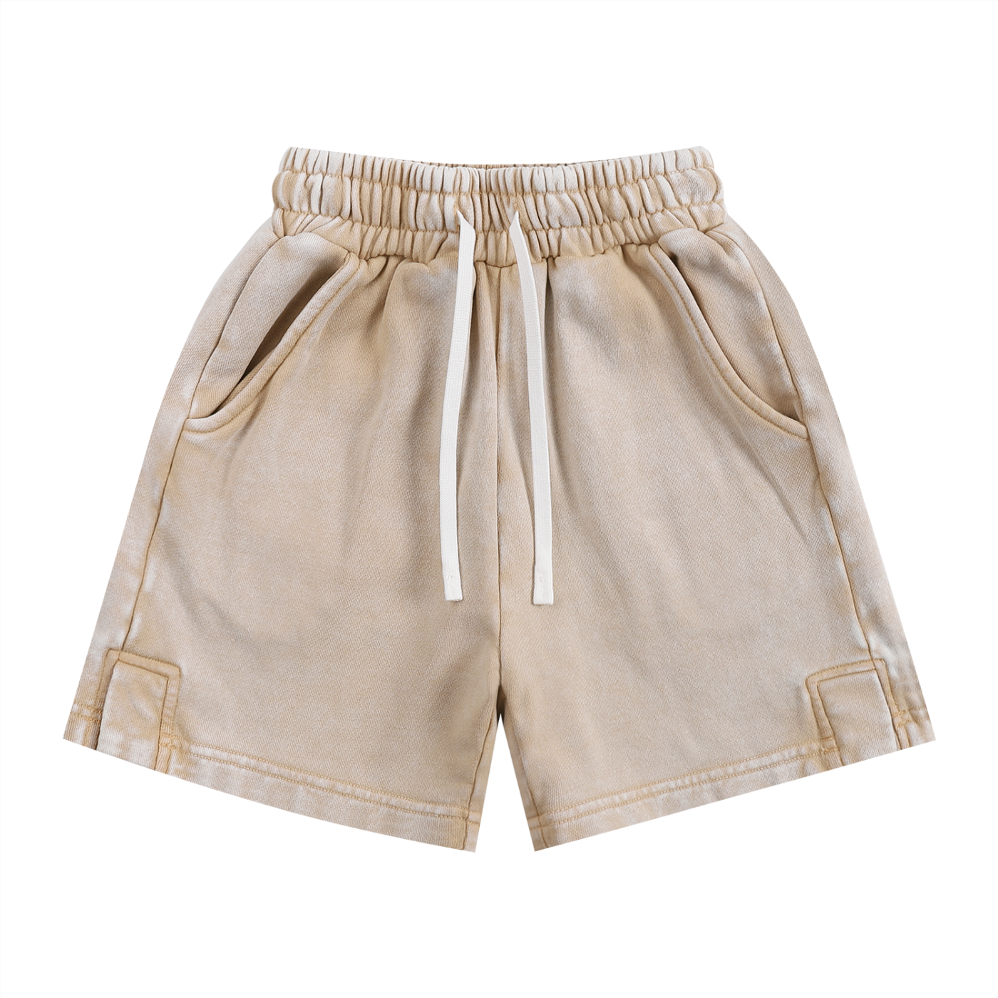 K | snow-washed kids' shorts