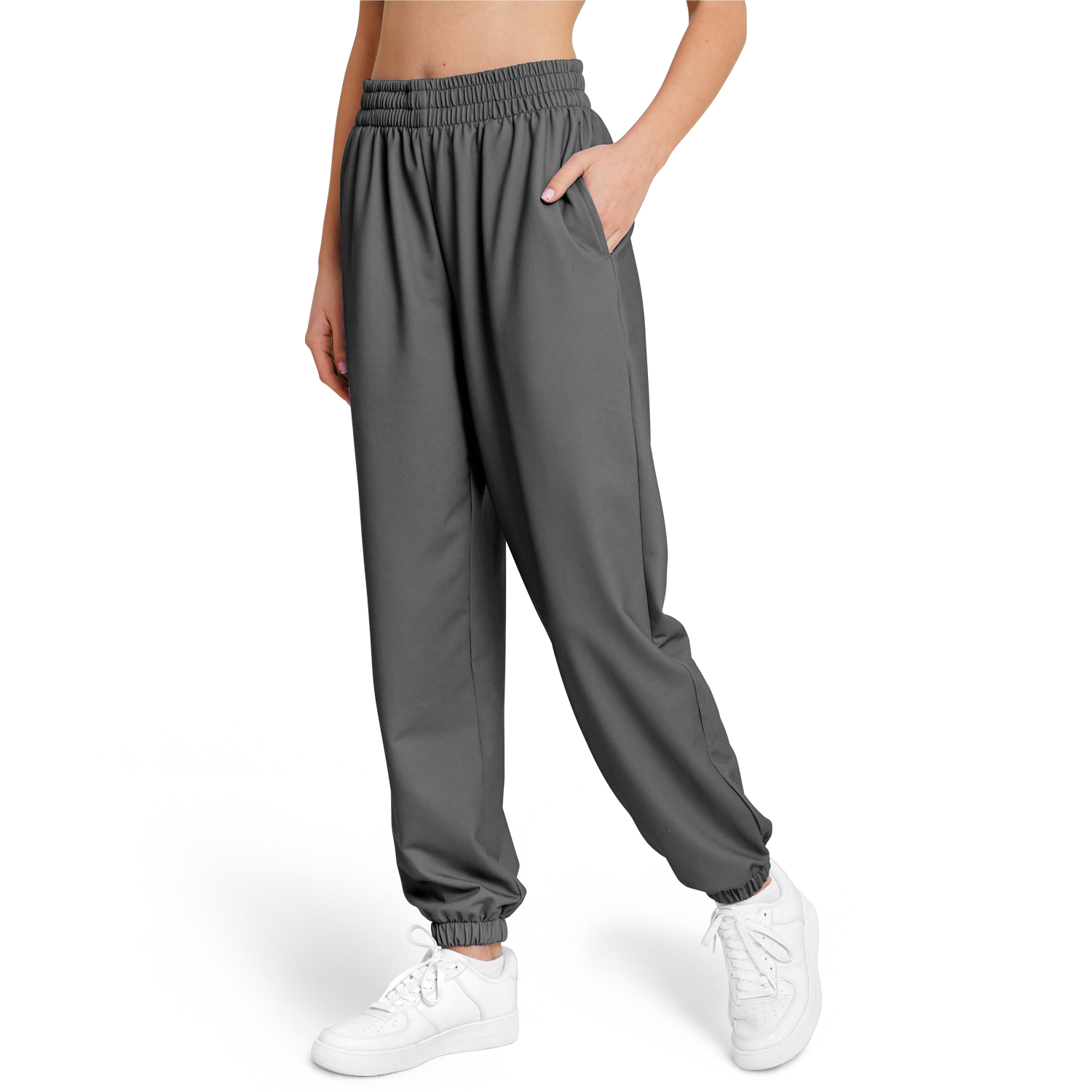 WOMEN'S SWAYLINE FASHION SWEATPANTS | dark grey