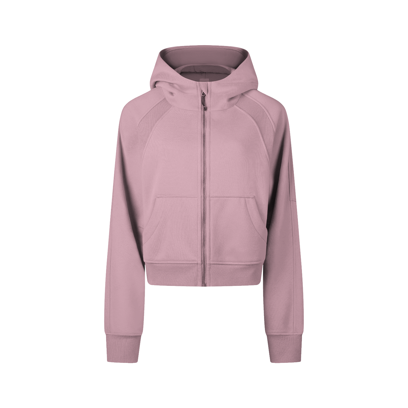 WOMEN'S ZIP-THROUGH HOODIE | cropped - Arcadia Apparel