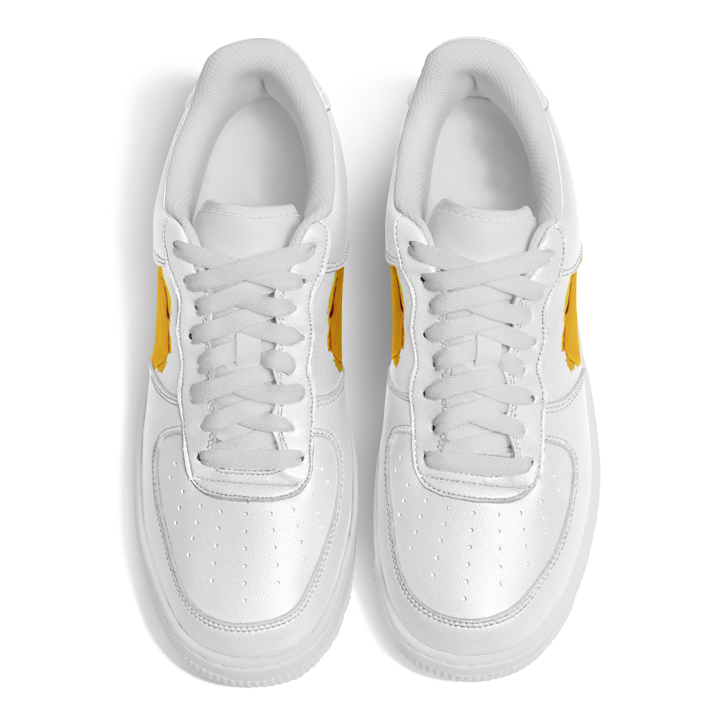 N | core low top | yellow paint stripe