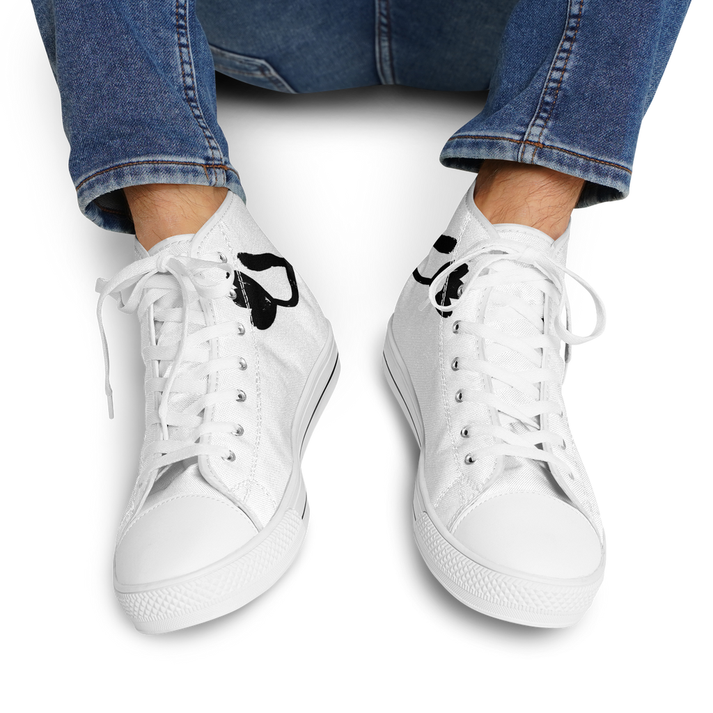 N | SNEAK | tulip pattern high top