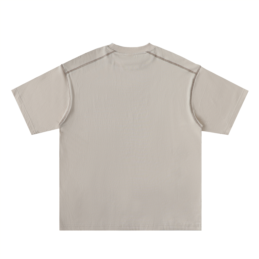 wath,all,womens athleisure,oversized,t-shirt,upper,body,contrast-stitched,women's,arcaprl