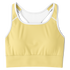 Mellow Yellow Mesh Padded Sports Bra - Arcadia Apparel