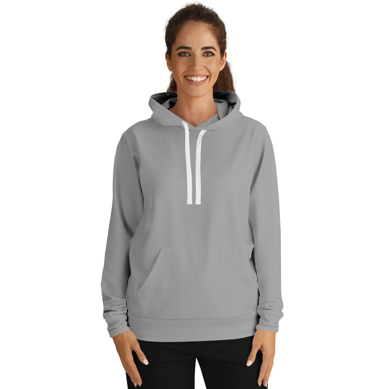 WOMEN'S SUMMIT HOODIE | athletic grey