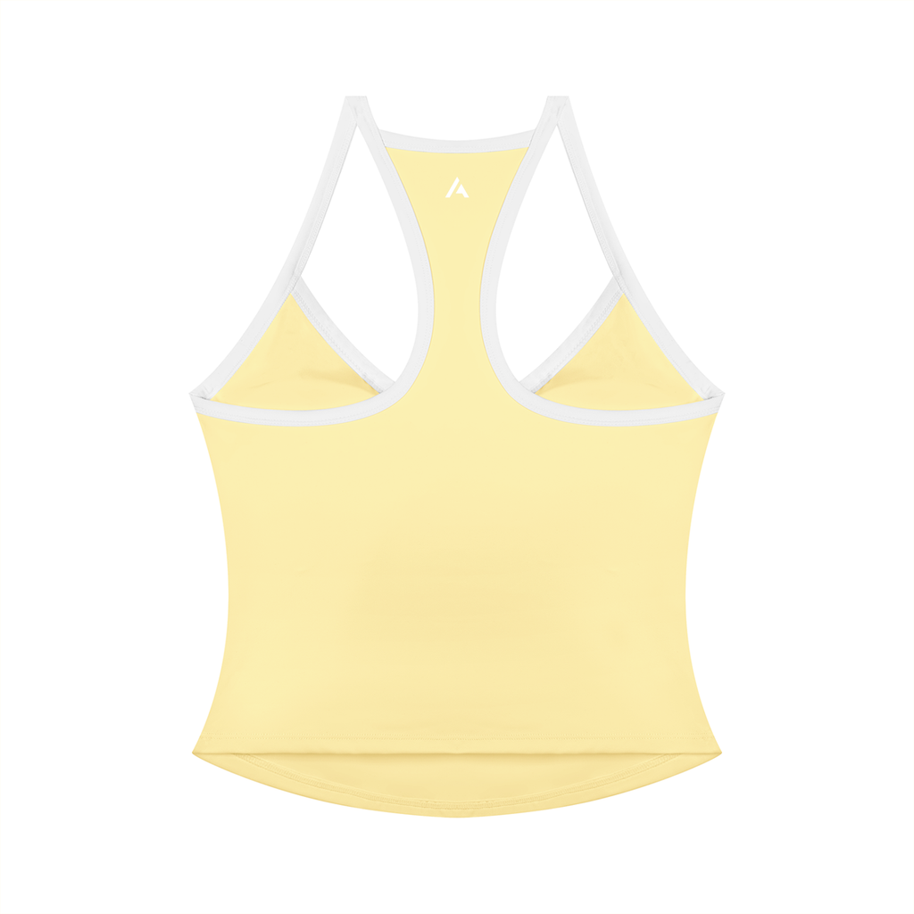 W | colour block yoga tank top