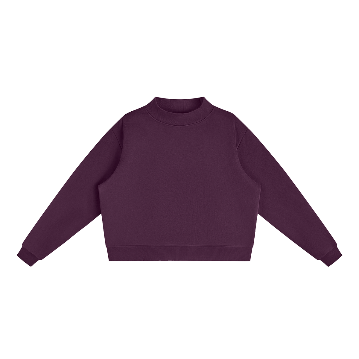 all,arcaprl,womens,womans,women,woman,W,essential,fleece,mock,neck,crew,sweatshirt,upper,body,upperbody