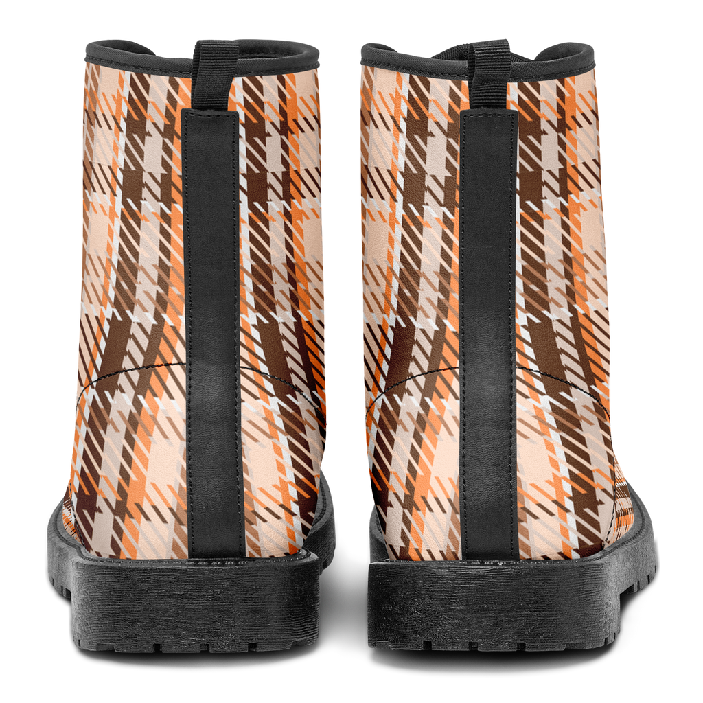 N | city strider boot | brown plaid