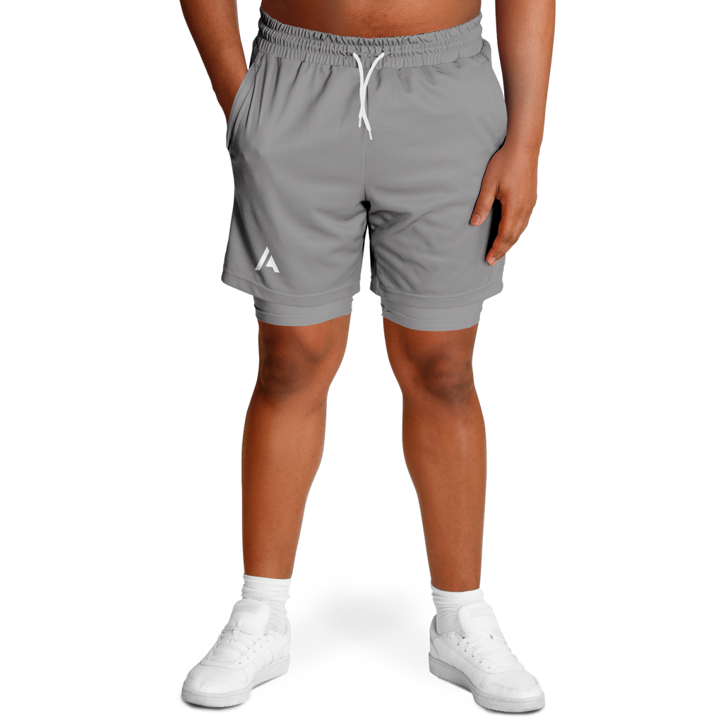 MEN'S SLIPSTREAM DUALS | athletic grey - Arcadia Apparel