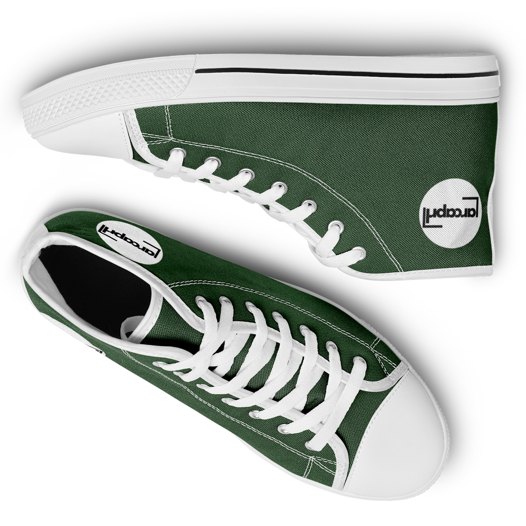 WOMEN'S PINNACLE HIGH TOP SNEAKERS | forest green