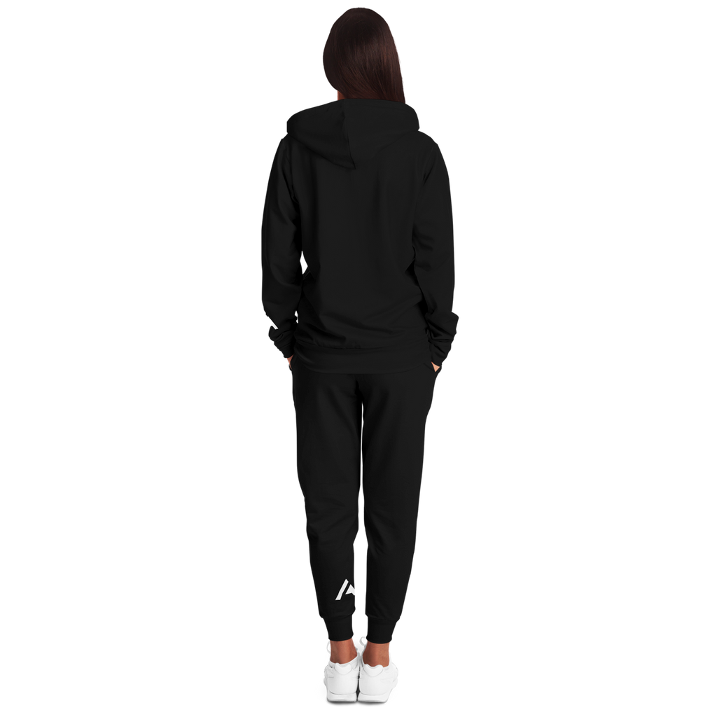 WOMEN'S ZIPT DUO | ziphoodie & jogger | black