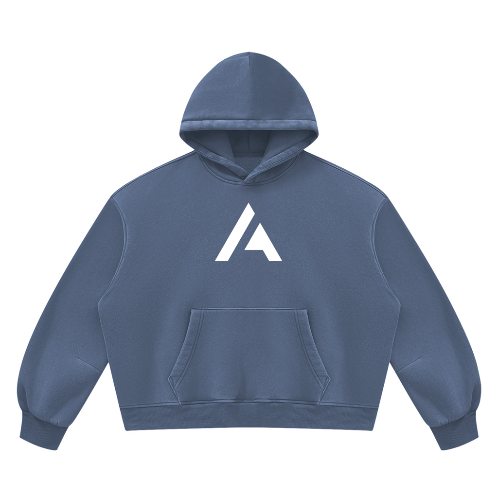 all,arcaprl,ut0306,one,size,onesize,upper,body,upperbody,vintage,wash,boxy,fleece,hoodie,white,logo,whitelogo