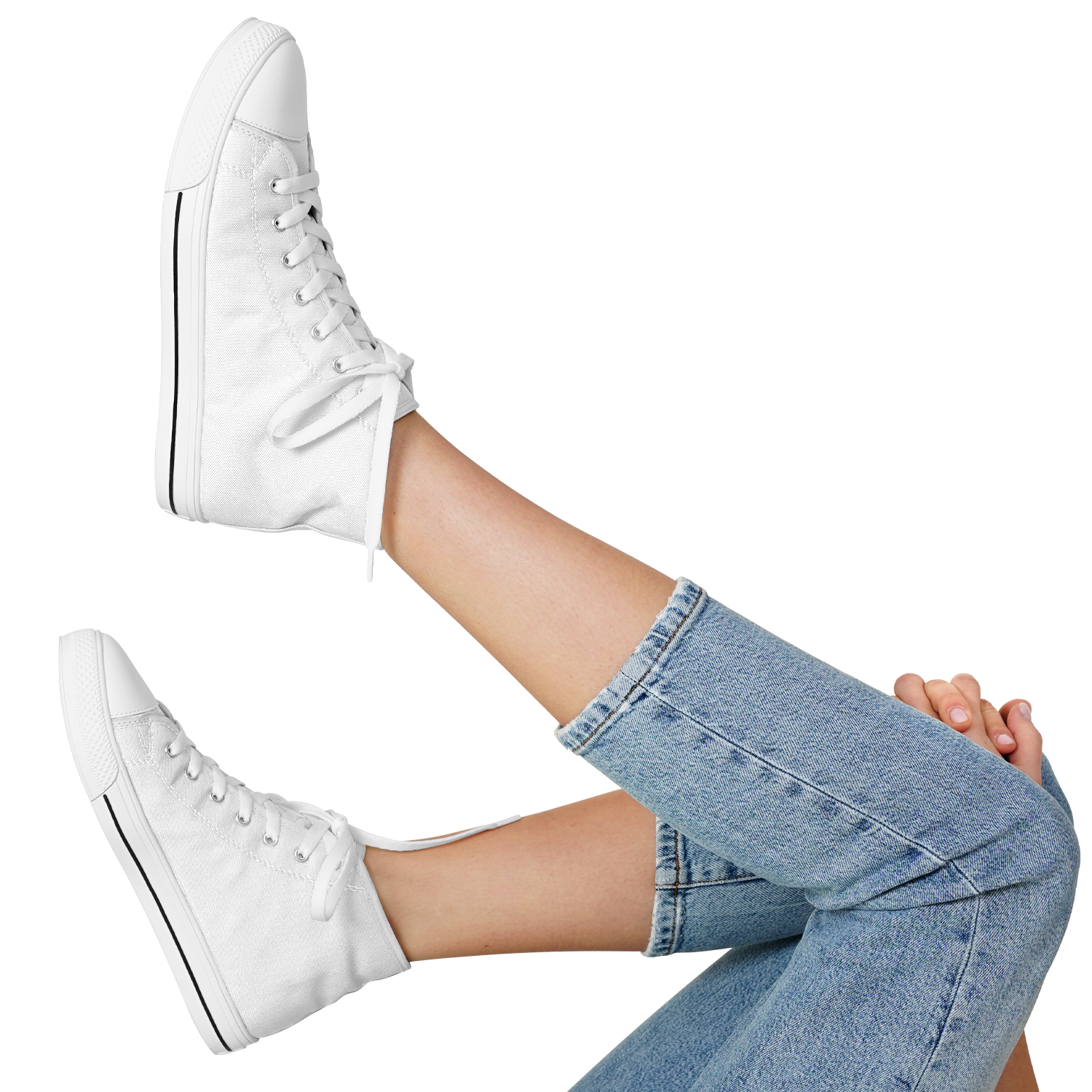 N | SNEAK | high top | white - Arcadia Apparel