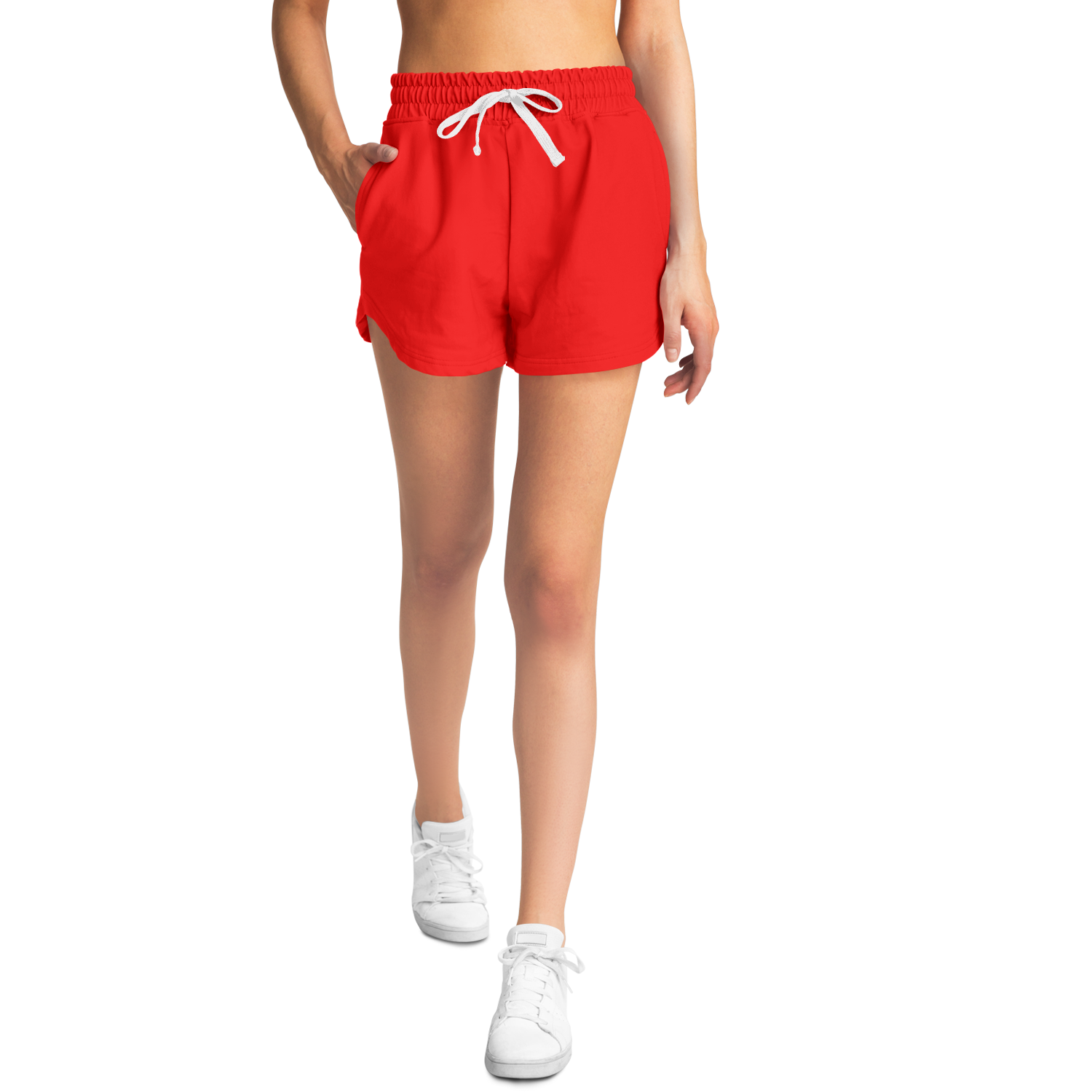 WOMEN'S SUMMIT SHORTS |  really red