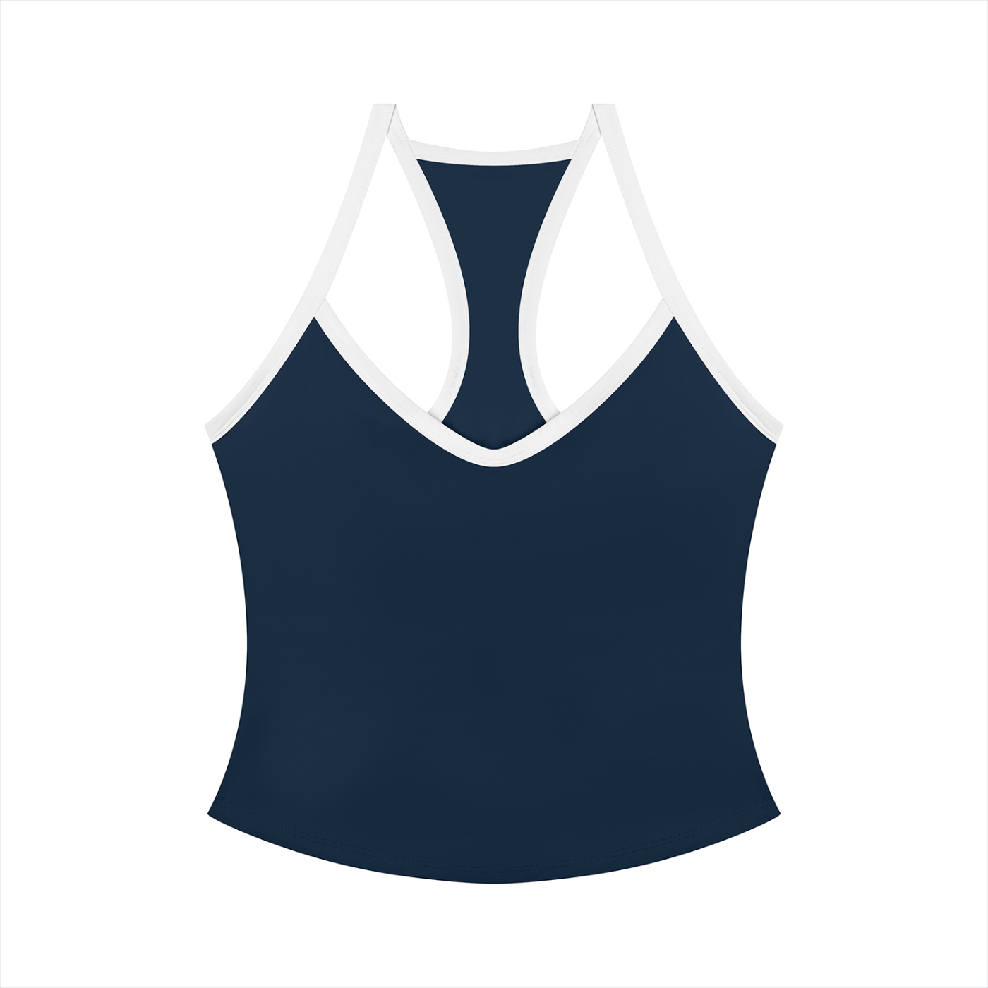 W | colour block yoga tank top
