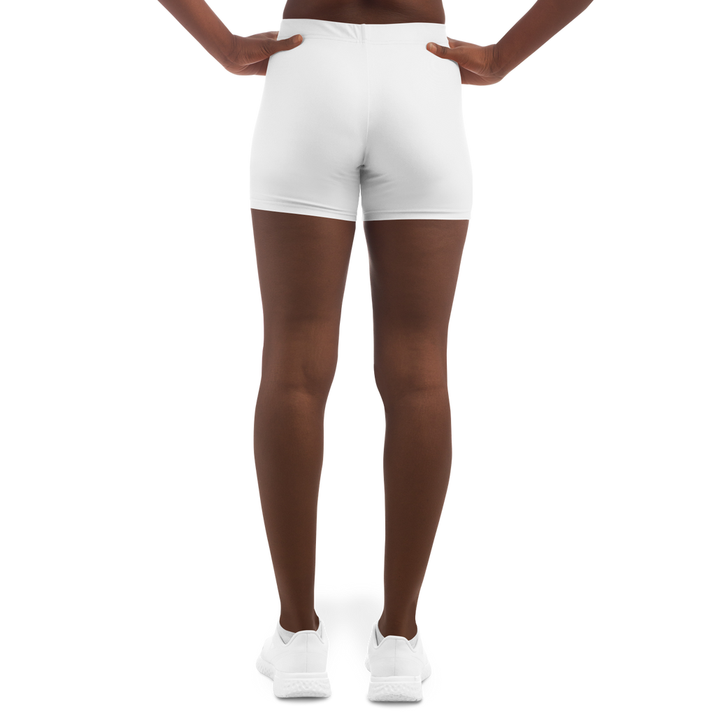 WOMEN'S CONTINUUM COMPRESSION SHORTS | white