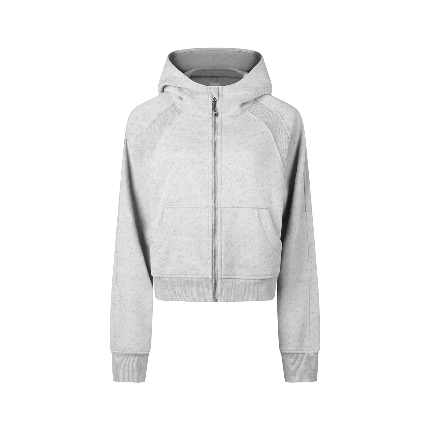 WOMEN'S ZIP-THROUGH HOODIE | cropped - Arcadia Apparel