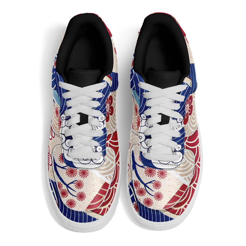 MEN'S MOMENTUM LOW-CUT SNEAKERS | waves pattern