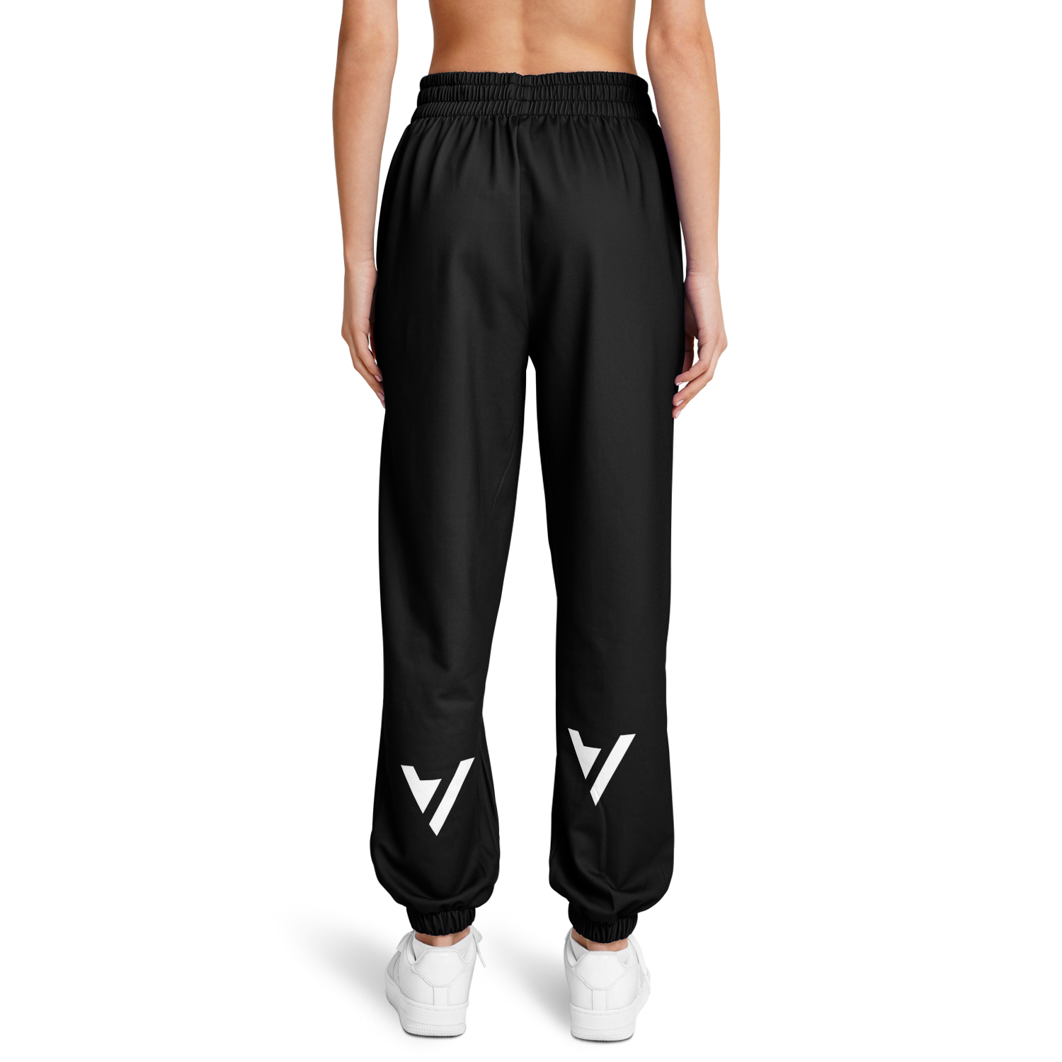 WOMEN'S SWAYLINE FASHION SWEATPANTS | black and 4 logos