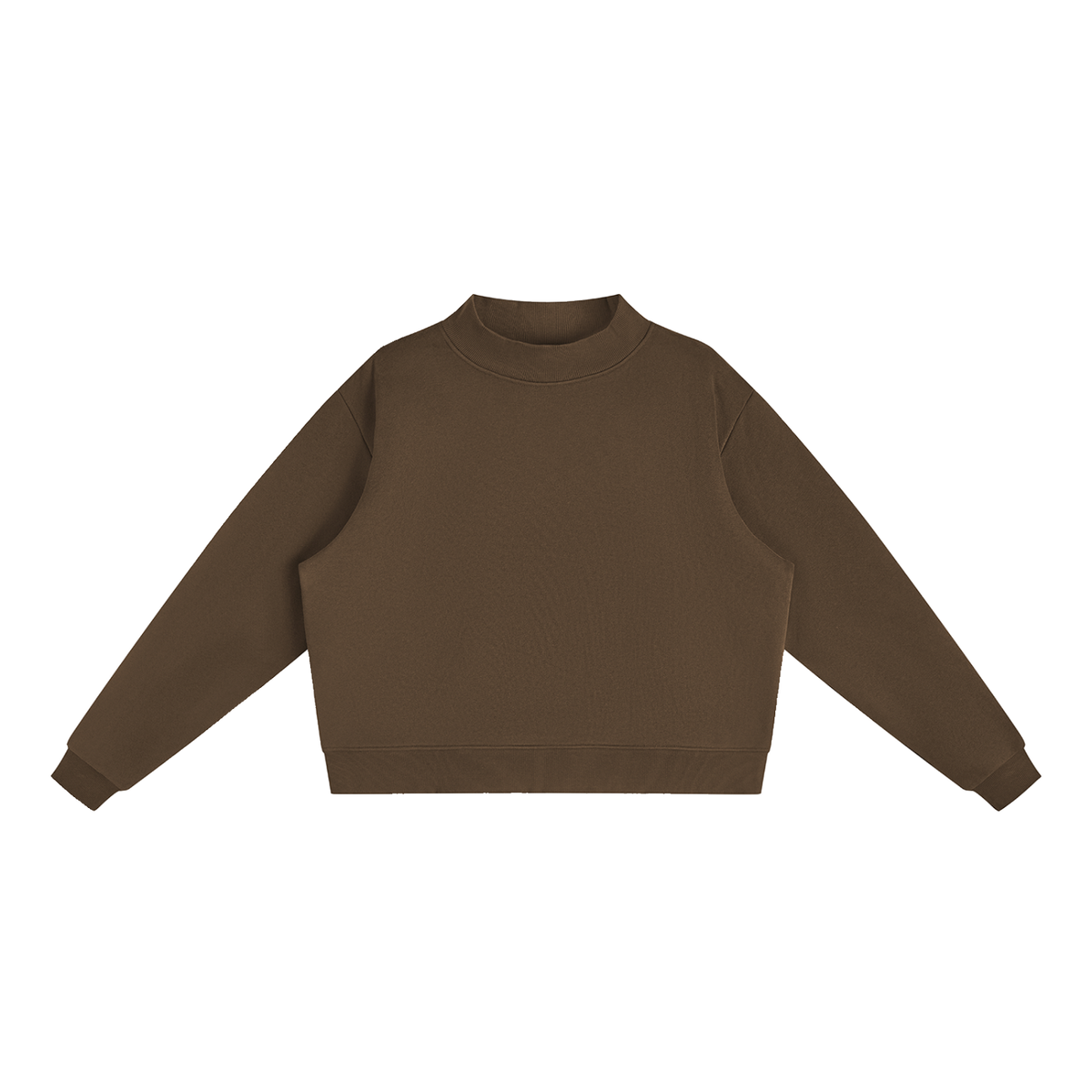 all,arcaprl,womens,womans,women,woman,W,essential,fleece,mock,neck,crew,sweatshirt,upper,body,upperbody