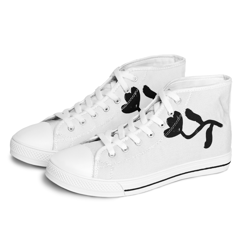 N | SNEAK | high top | tulip pattern - Arcadia Apparel